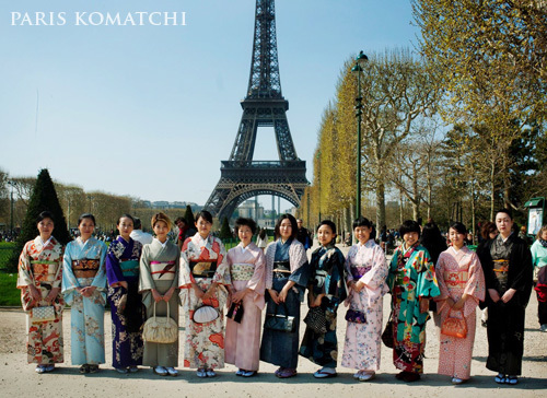 パリで日本文化を広める、&quot;パリ小町&quot;♡