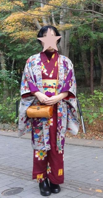 梅子さんはTwitterを使っています: "長岡天満宮へ散歩。紅葉が綺麗でした。タートルネックにブーツ。半幅帯を結ばずクリップで留めただけ。着付けがあっという間でした。＃着物 #京都 https://t.co/j4mYEau5gF" (3951)