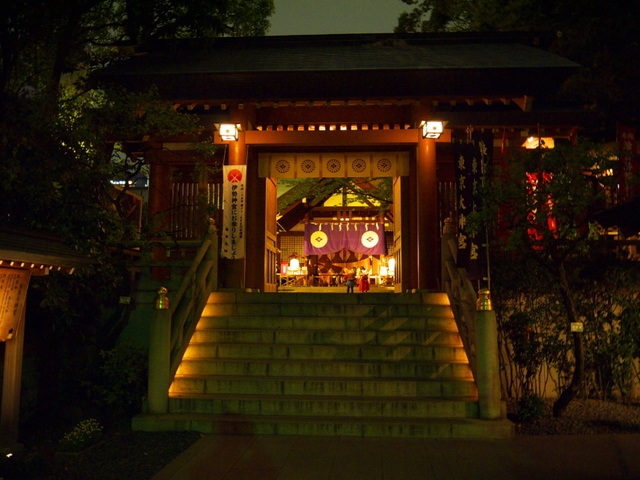 東京大神宮の「夜」の写真 (3987)